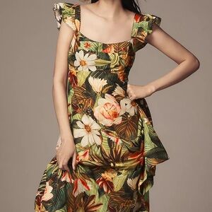 FARM Rio Tropical Floral Maxi Dress